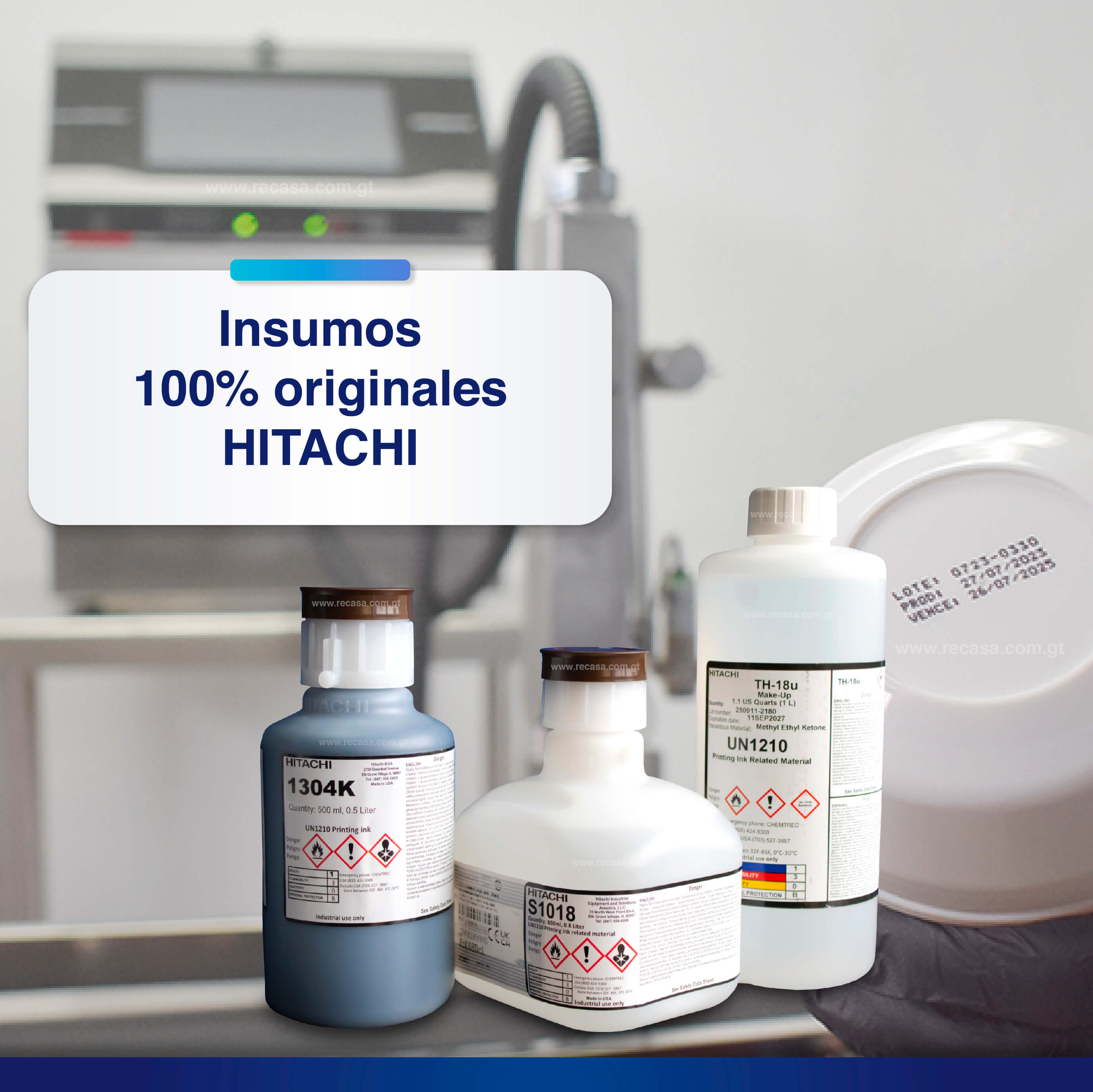 Insumos Hitachi